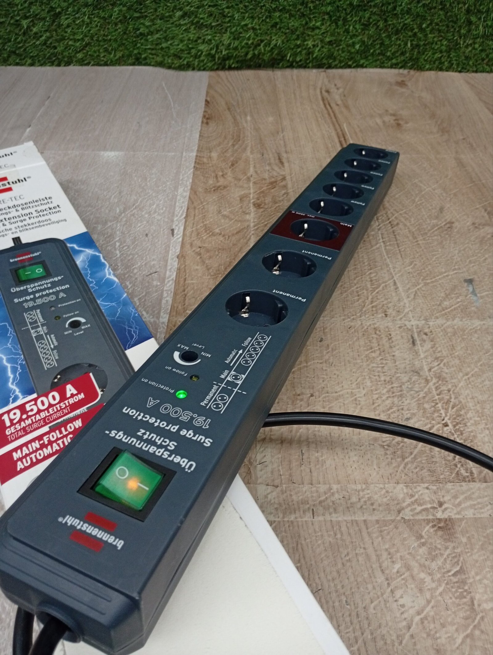 Regleta enchufes - 8 Tomas de Corriente - Brennenstuhl - Imagen 3