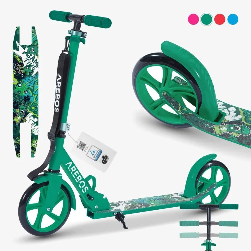 Arebos Graffiti en Patinete