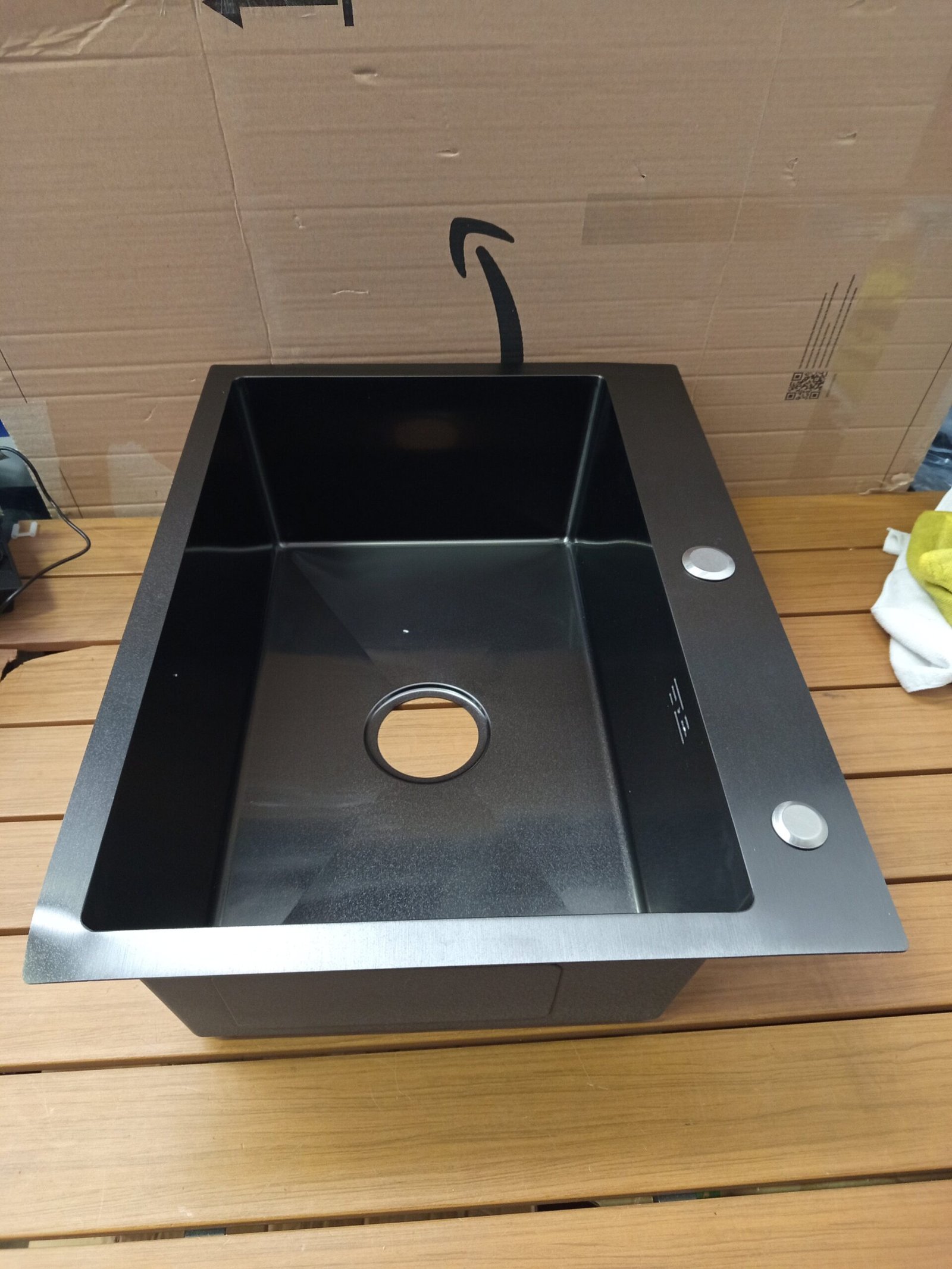 Single Bowl Sinks fregadero de cocina inoxidable. - Imagen 6