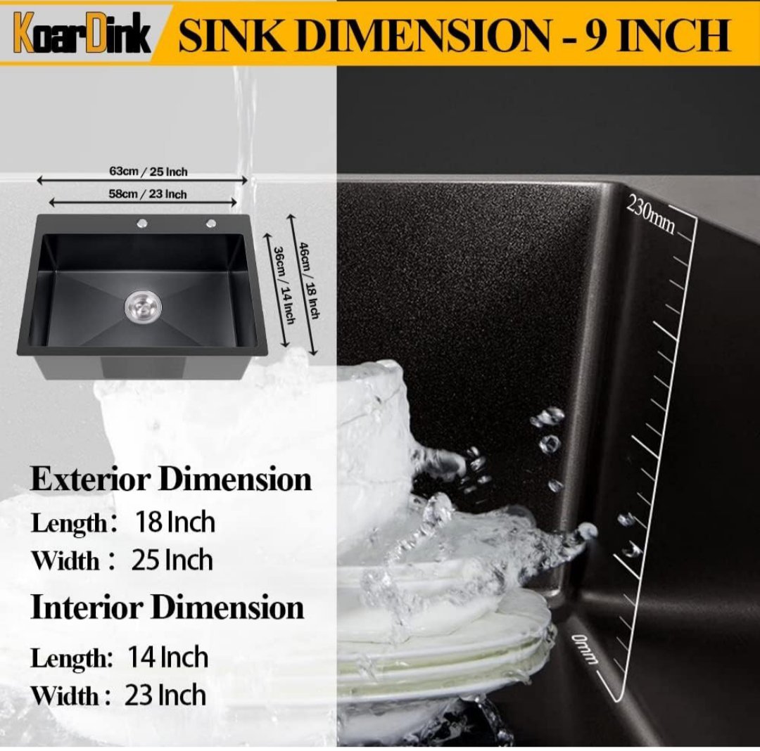 Single Bowl Sinks fregadero de cocina inoxidable. - Imagen 2