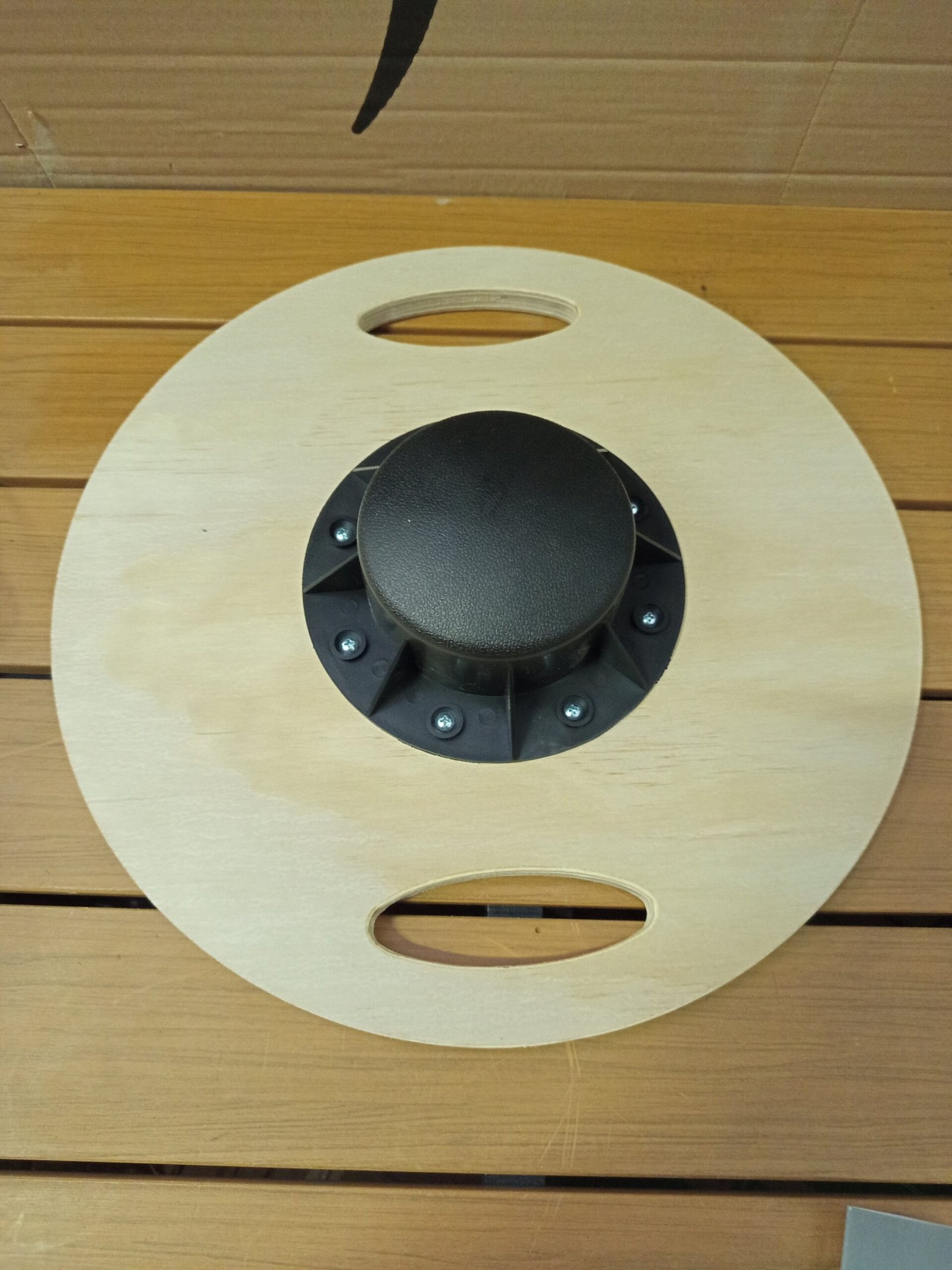 KM-Fit tabla de equilibrio de madera redonda. - Imagen 2