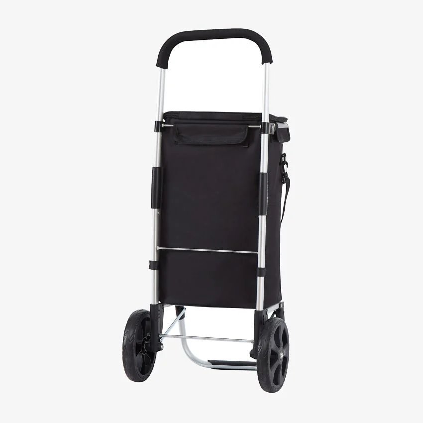 Carrito de la compra 3en1 negro. - Imagen 2