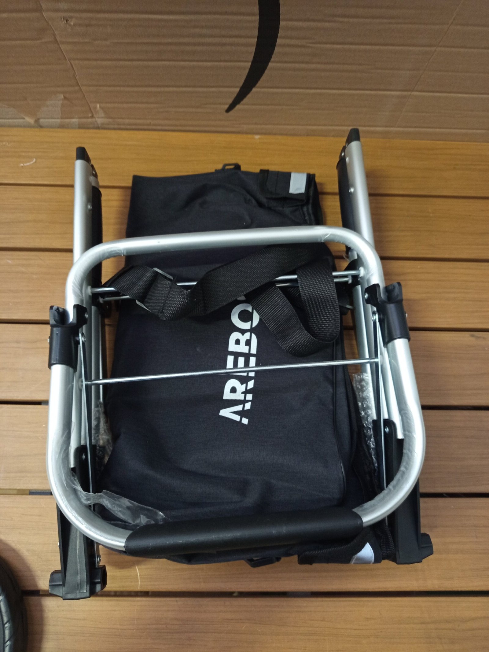 Carrito de la compra 3en1 negro. - Imagen 5