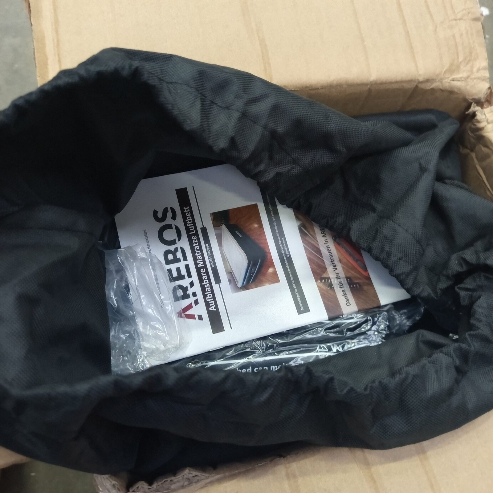 Cama Doble Hinchable - AREBOS - Imagen 6