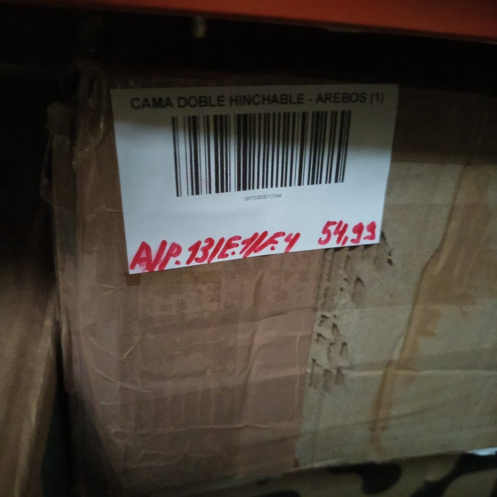 Cama Doble Hinchable - AREBOS - Imagen 8