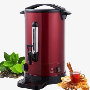 Olla de vino caliente Rojo, 6,8 L - AREBOS