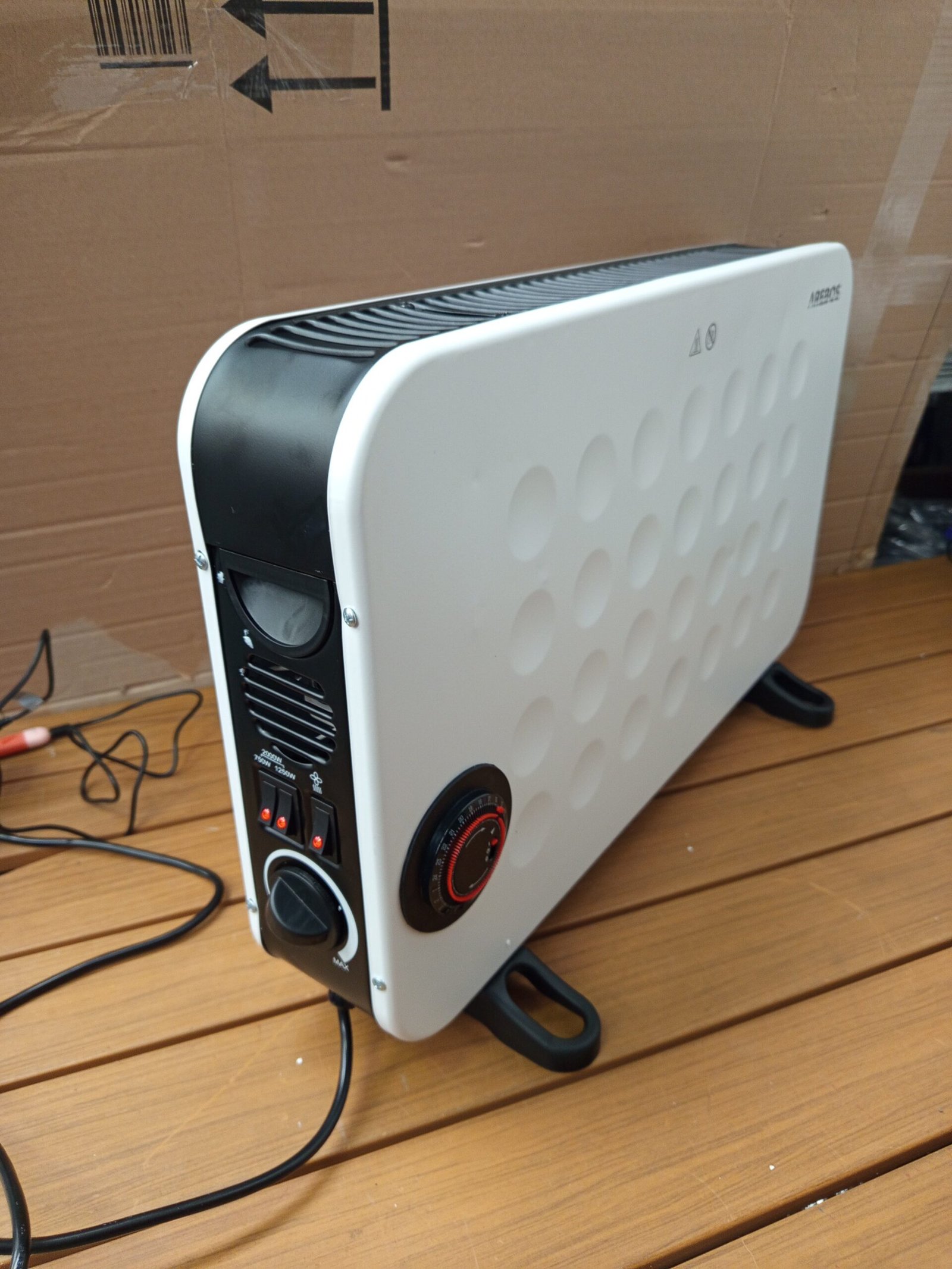 Convector 2000 W blanco Con 3 ajustes de calor ajustables - Imagen 5