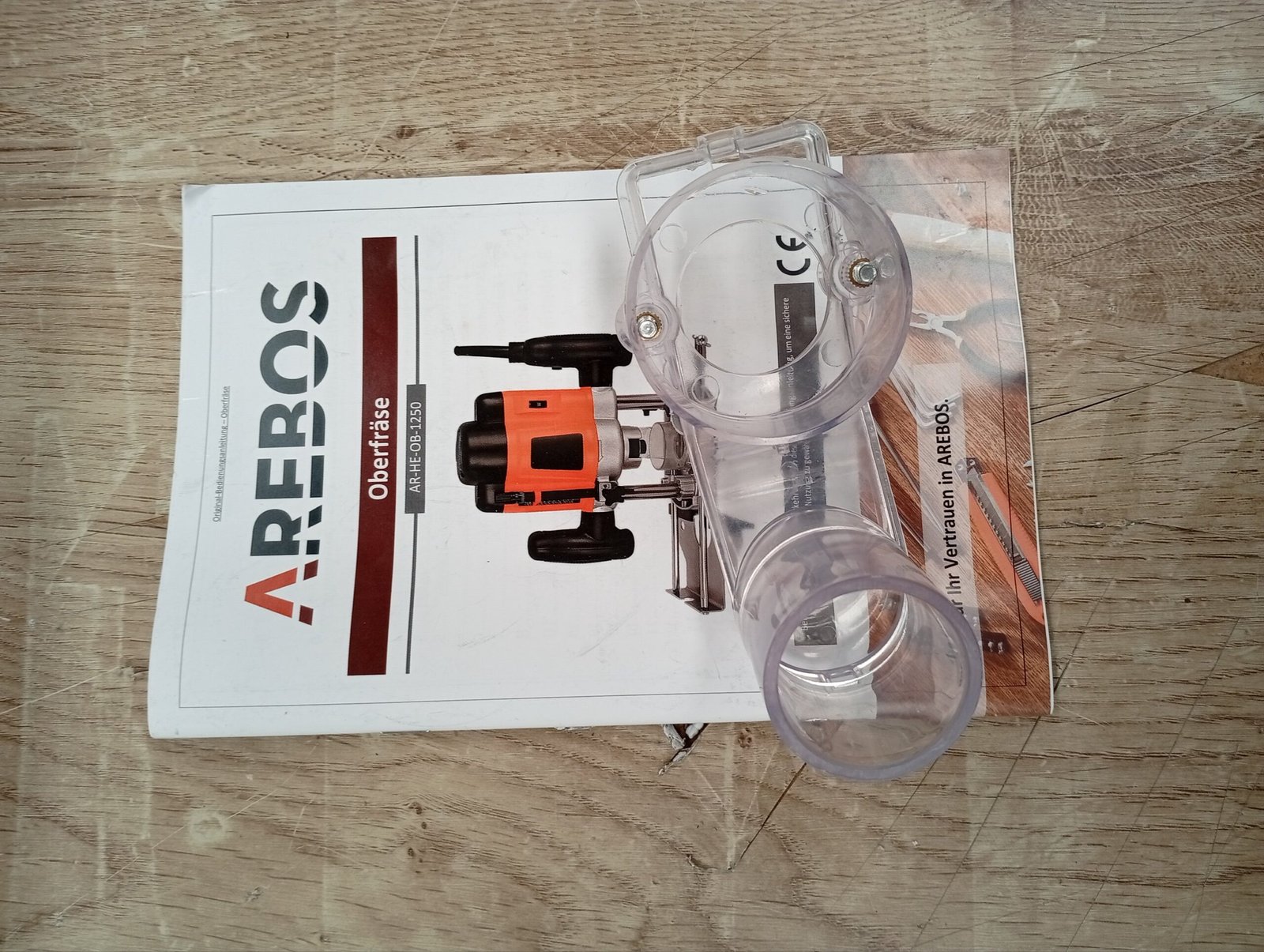 AREBOS Fresadora 1200W. - Imagen 9