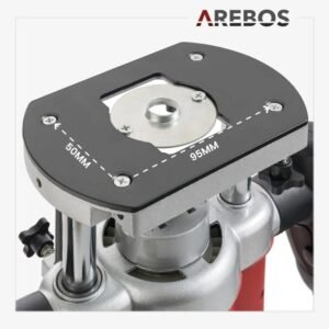 AREBOS Fresadora 1200W.