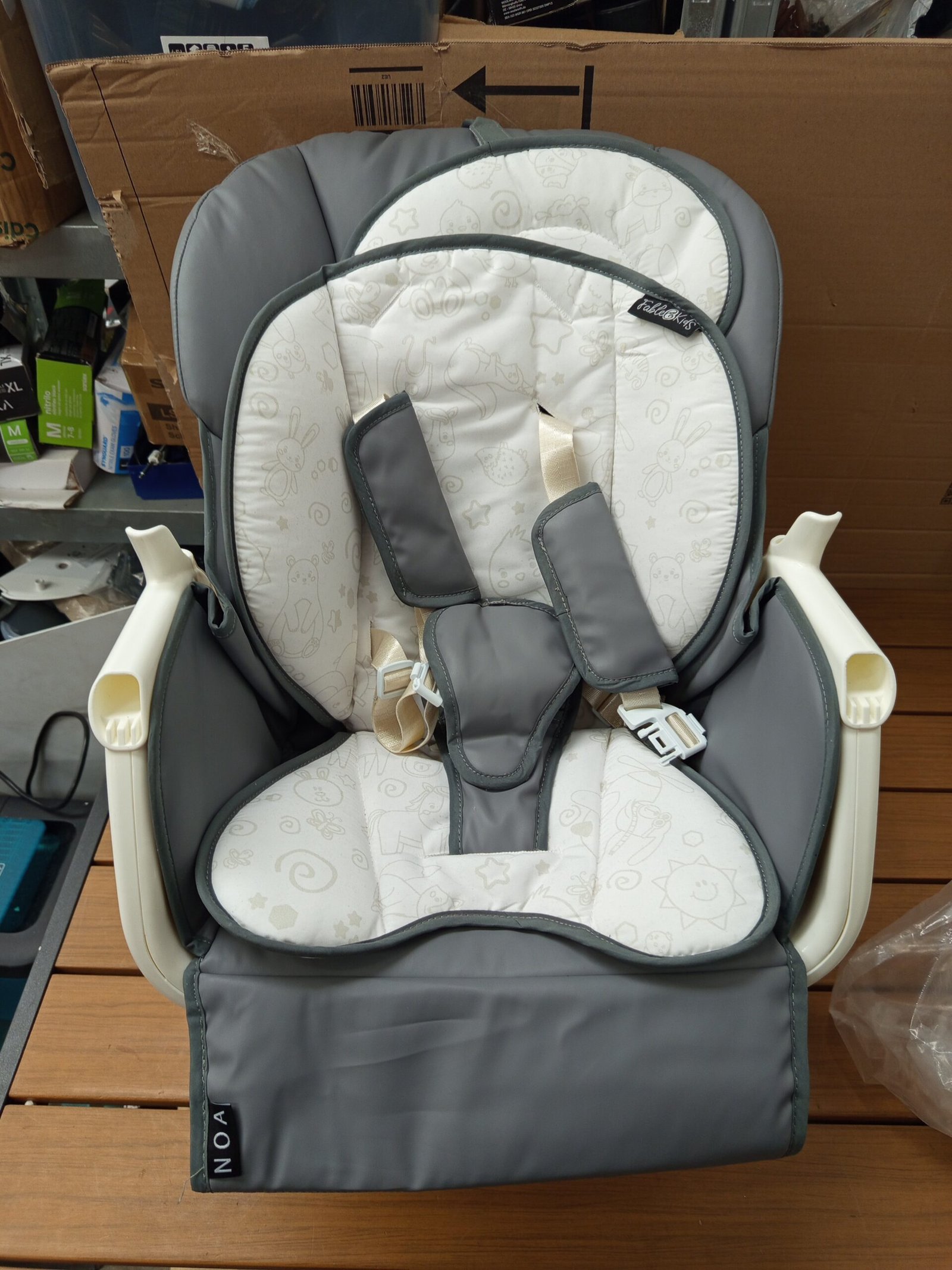 FableKids 2en1 trona y balancín NOA. - Imagen 8