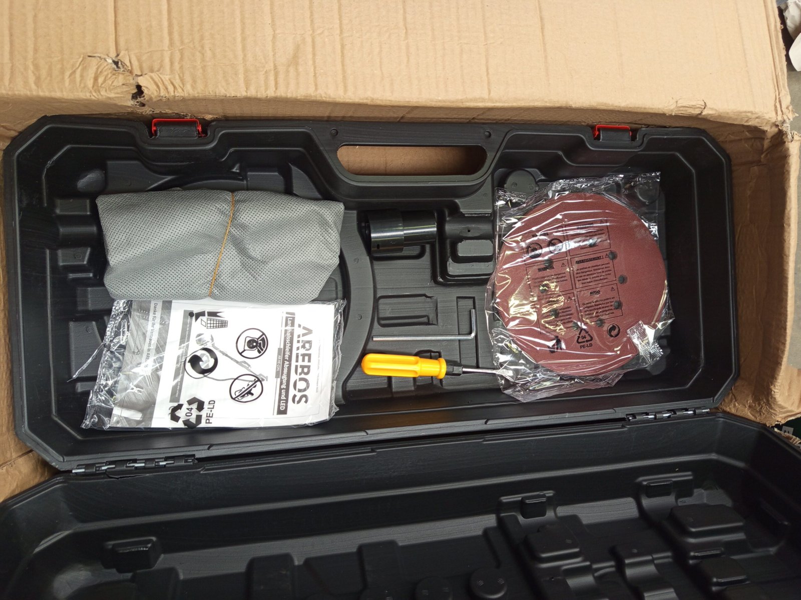 Arebos Lijadora telescópica para paredes. - Imagen 2