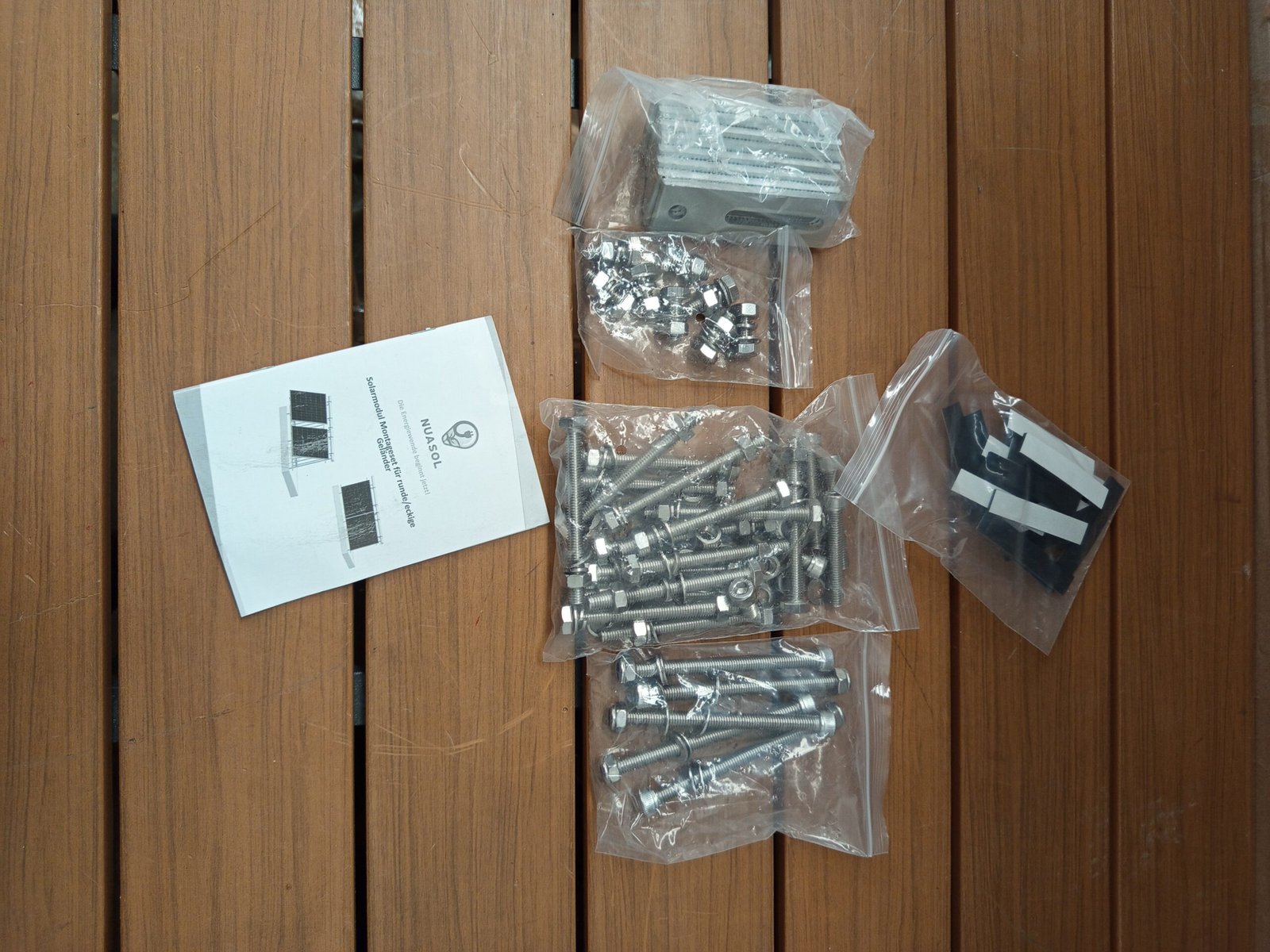 Soporte de central eléctrica para balcón - Imagen 4