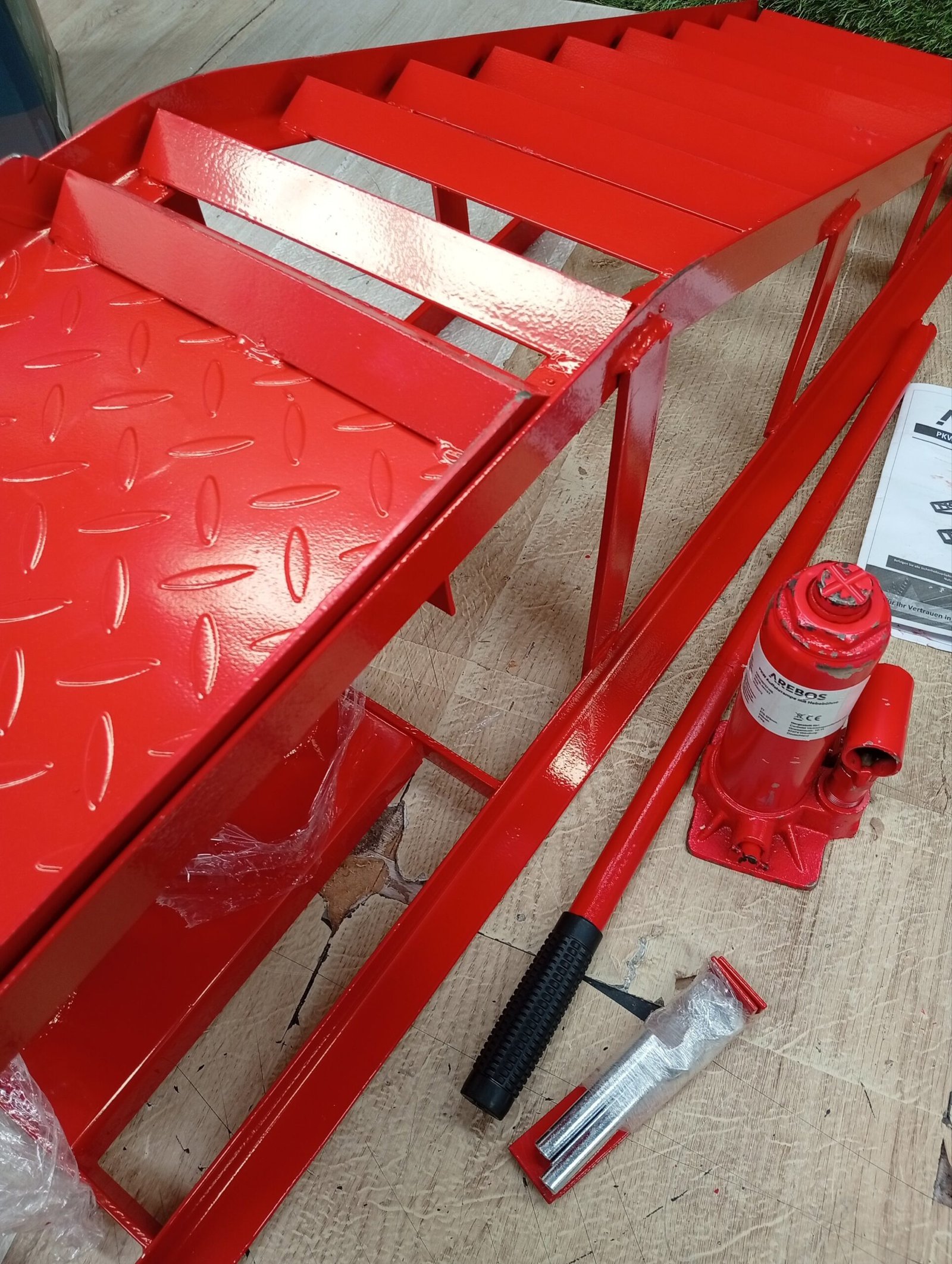 Rampa para coche - 2 T - Arebos. - Imagen 3