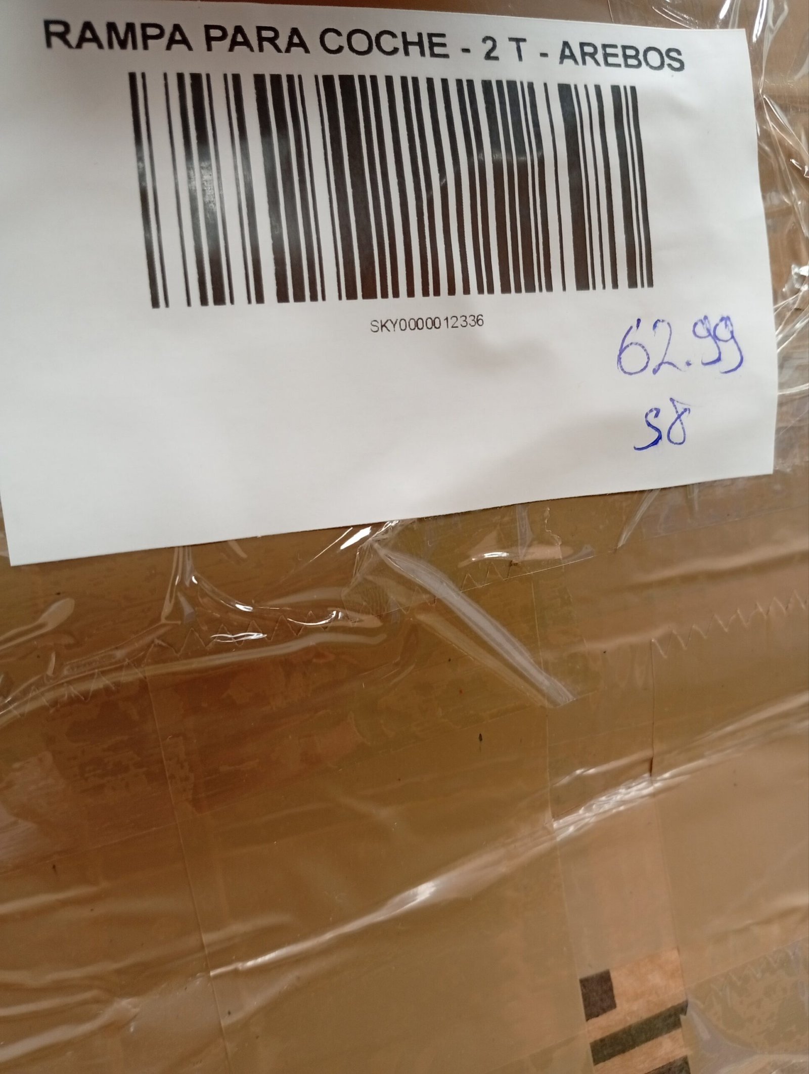 Rampa para coche - 2 T - Arebos. - Imagen 6