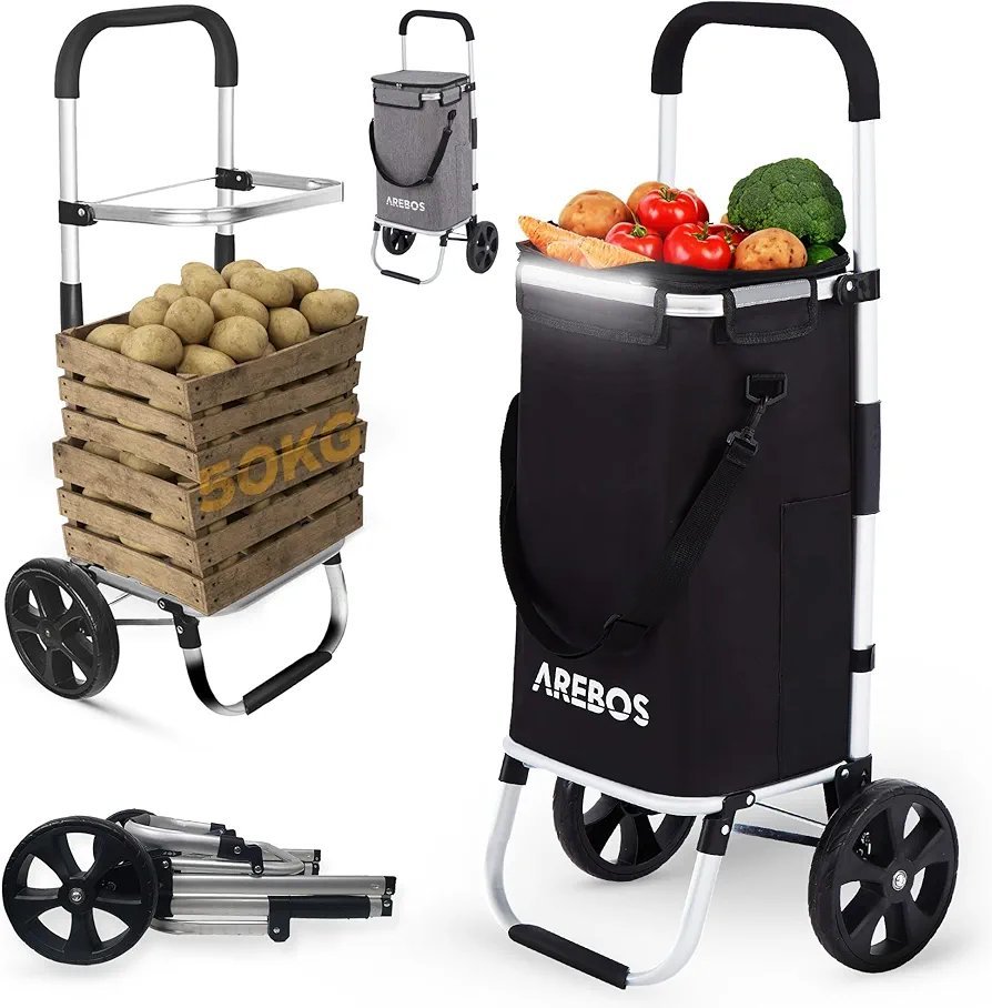 Carro de la compra - 56 litros - Arebos