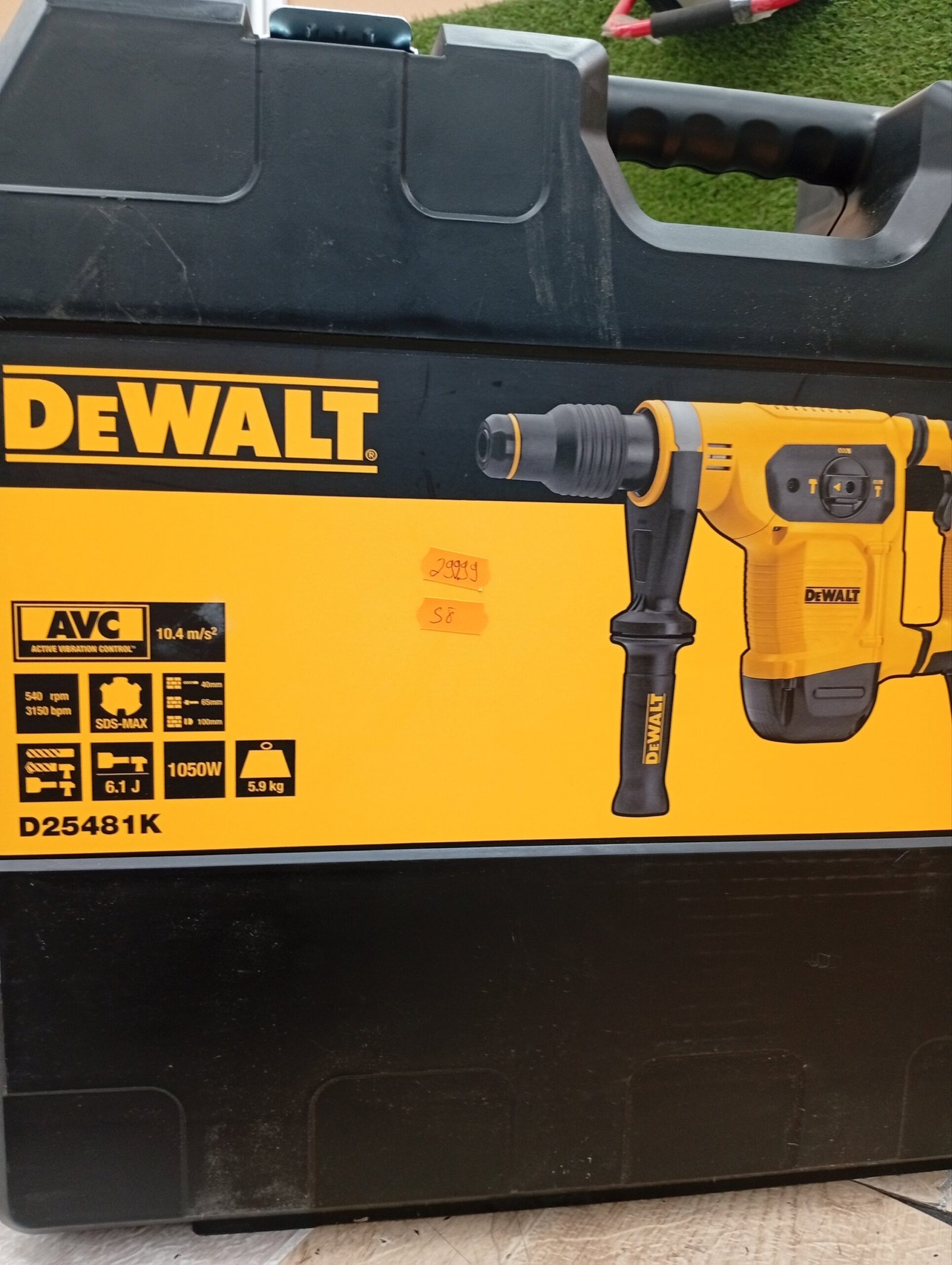 Martillo demoledor - D25810K-QS - DeWalt. - Imagen 8