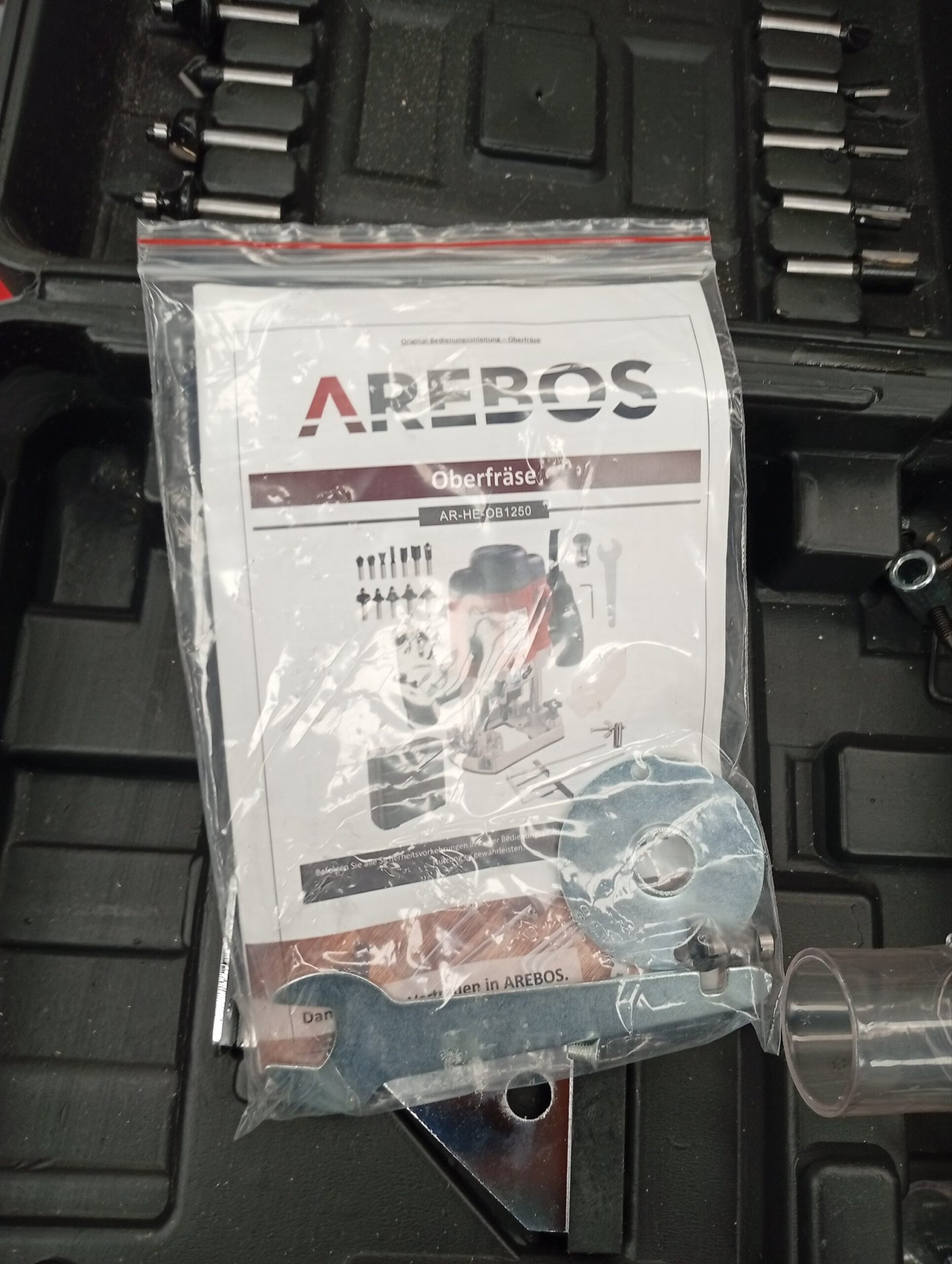 Fresadora - 11 piezas - Arebos. - Imagen 3