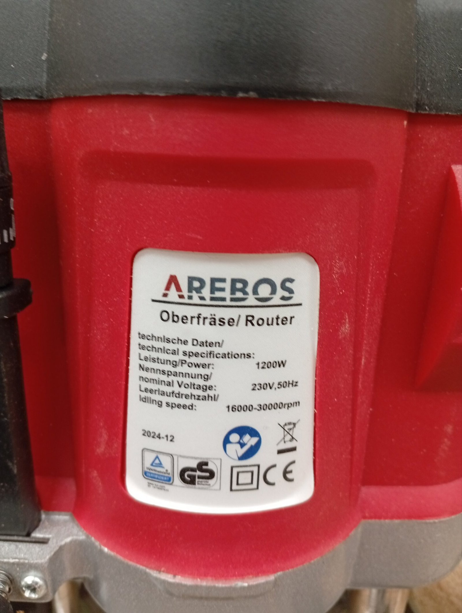 Fresadora - 11 piezas - Arebos. - Imagen 4