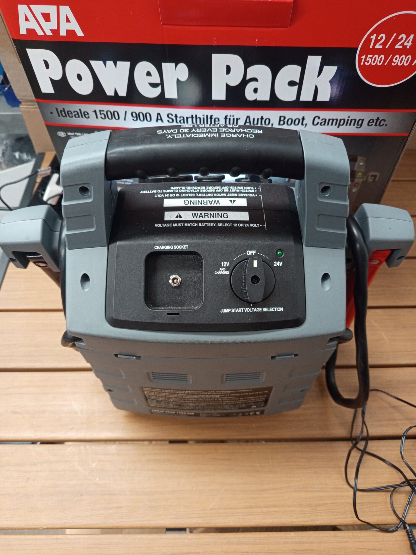 APA 16524 - Batería para coche (12 - 24 V, 900 A - Imagen 4