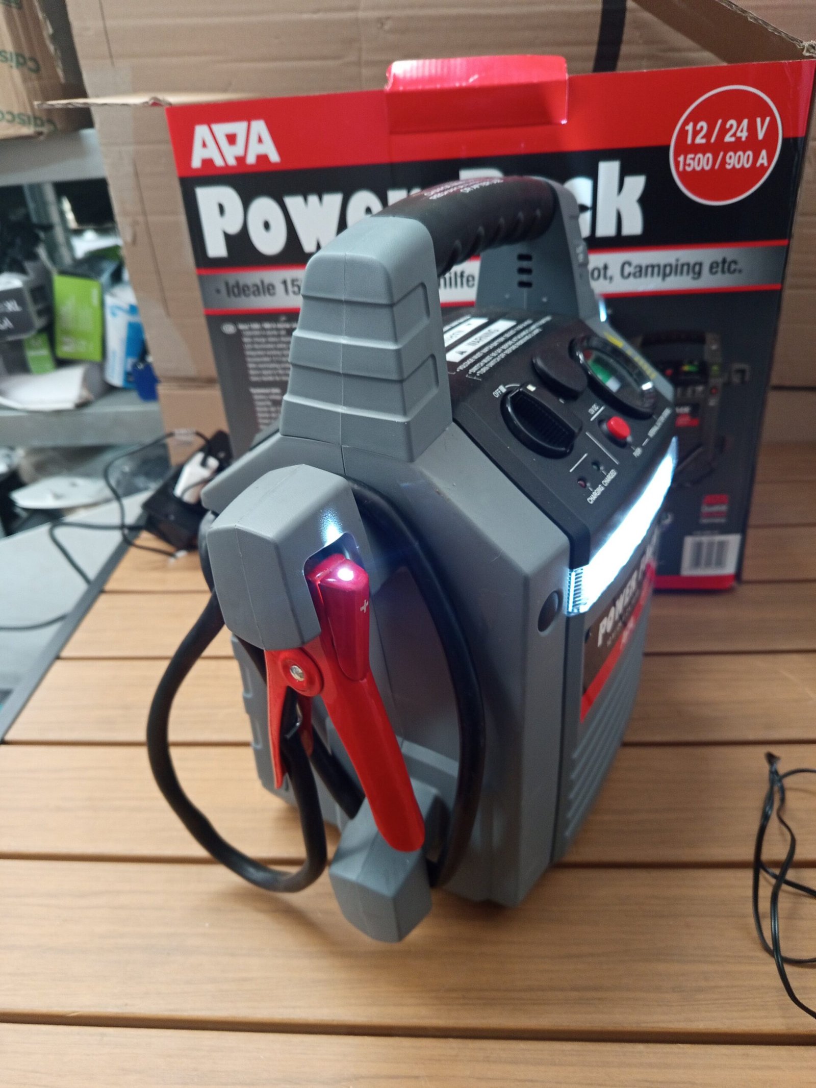 APA 16524 - Batería para coche (12 - 24 V, 900 A - Imagen 6