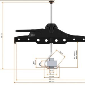 CRUZ,Innovador Sistema de fijación para escaleras.