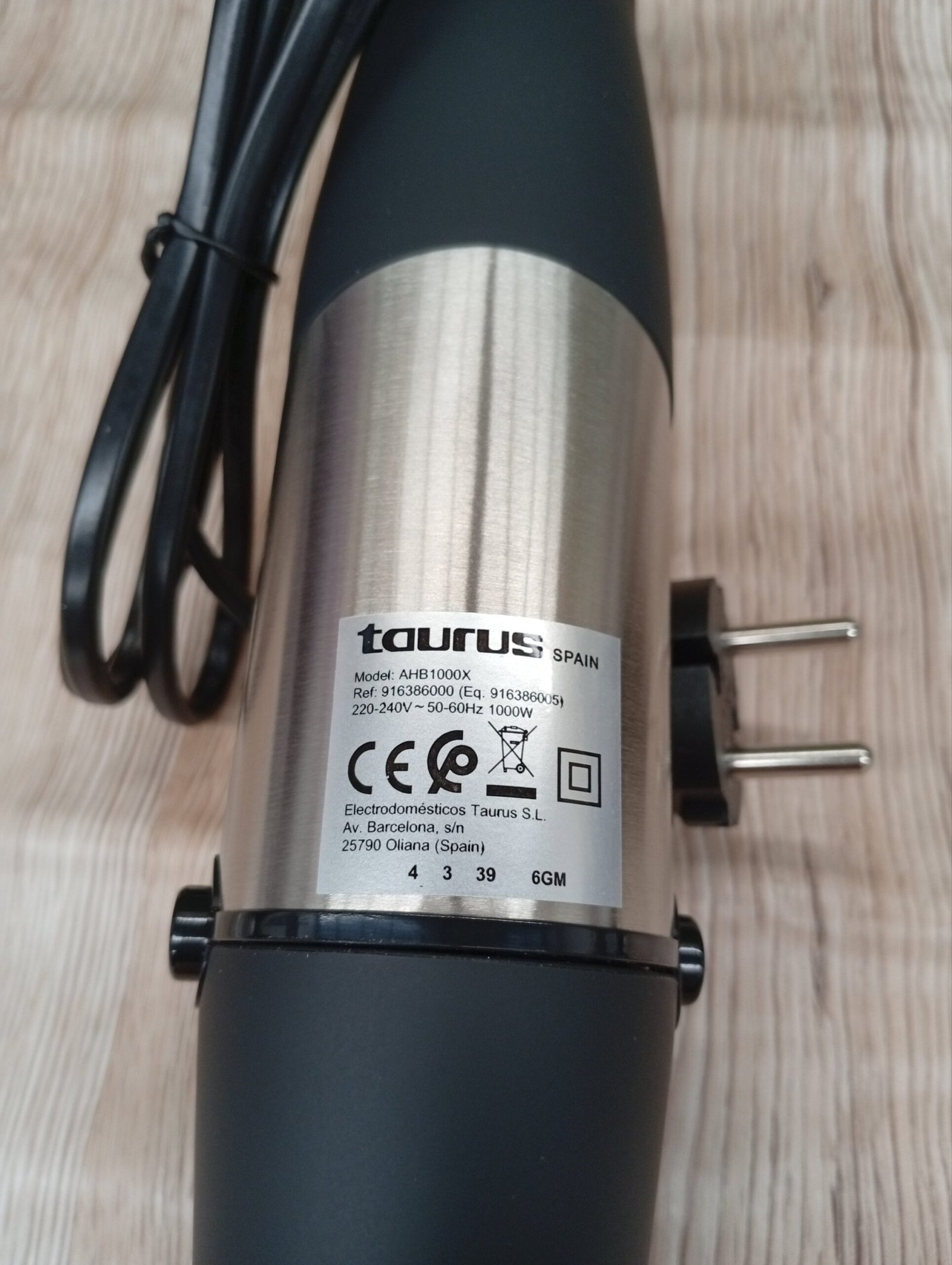 Batidora de mano - AHB1000X - Taurus - Imagen 2