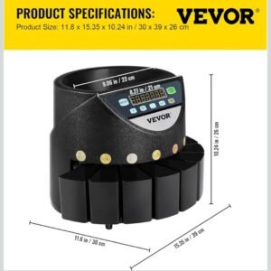 Chaneau Contador de Monedas Euro Profesional.