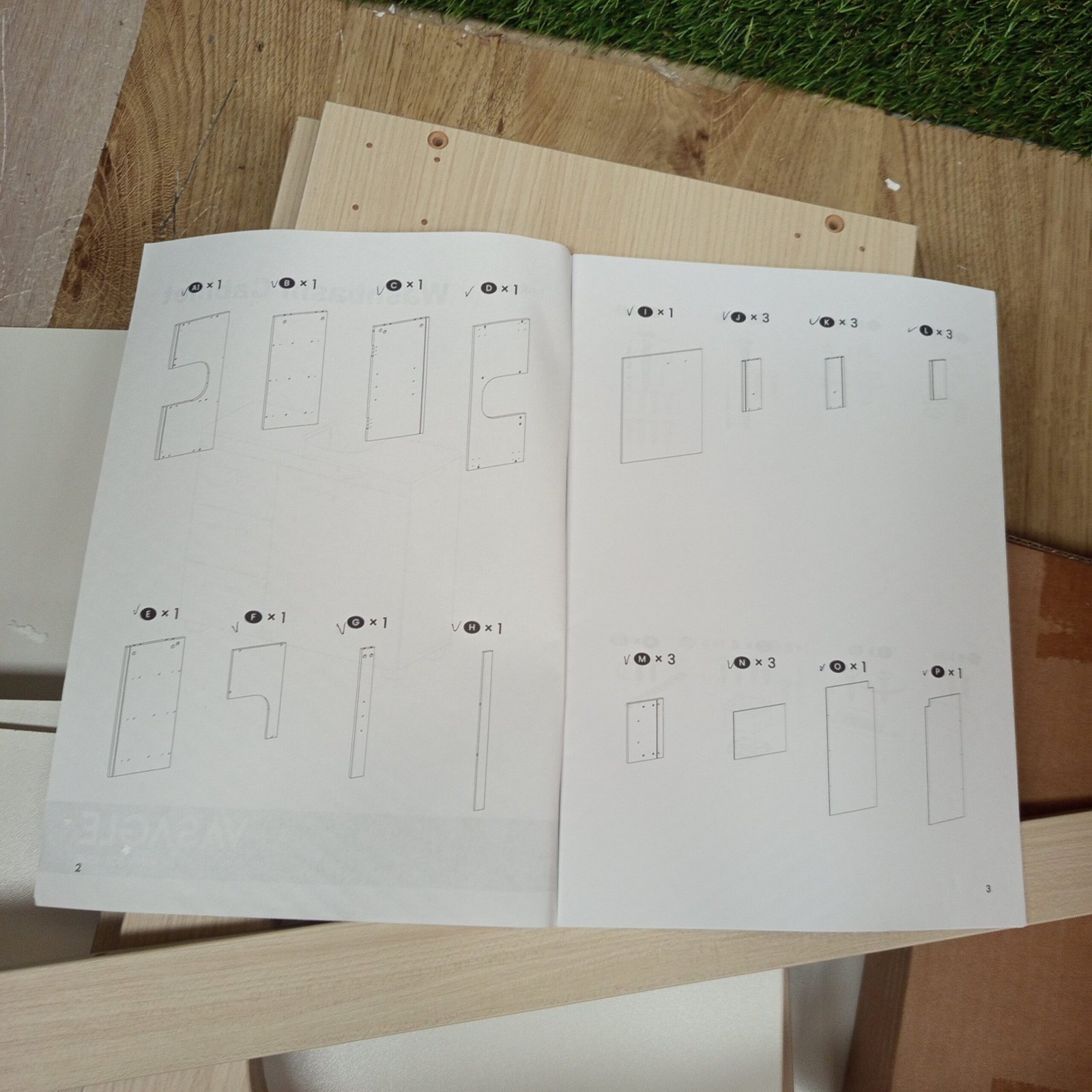 Mueble Bajo Lavabo - BBK504K01 - VASAGLE - Imagen 4