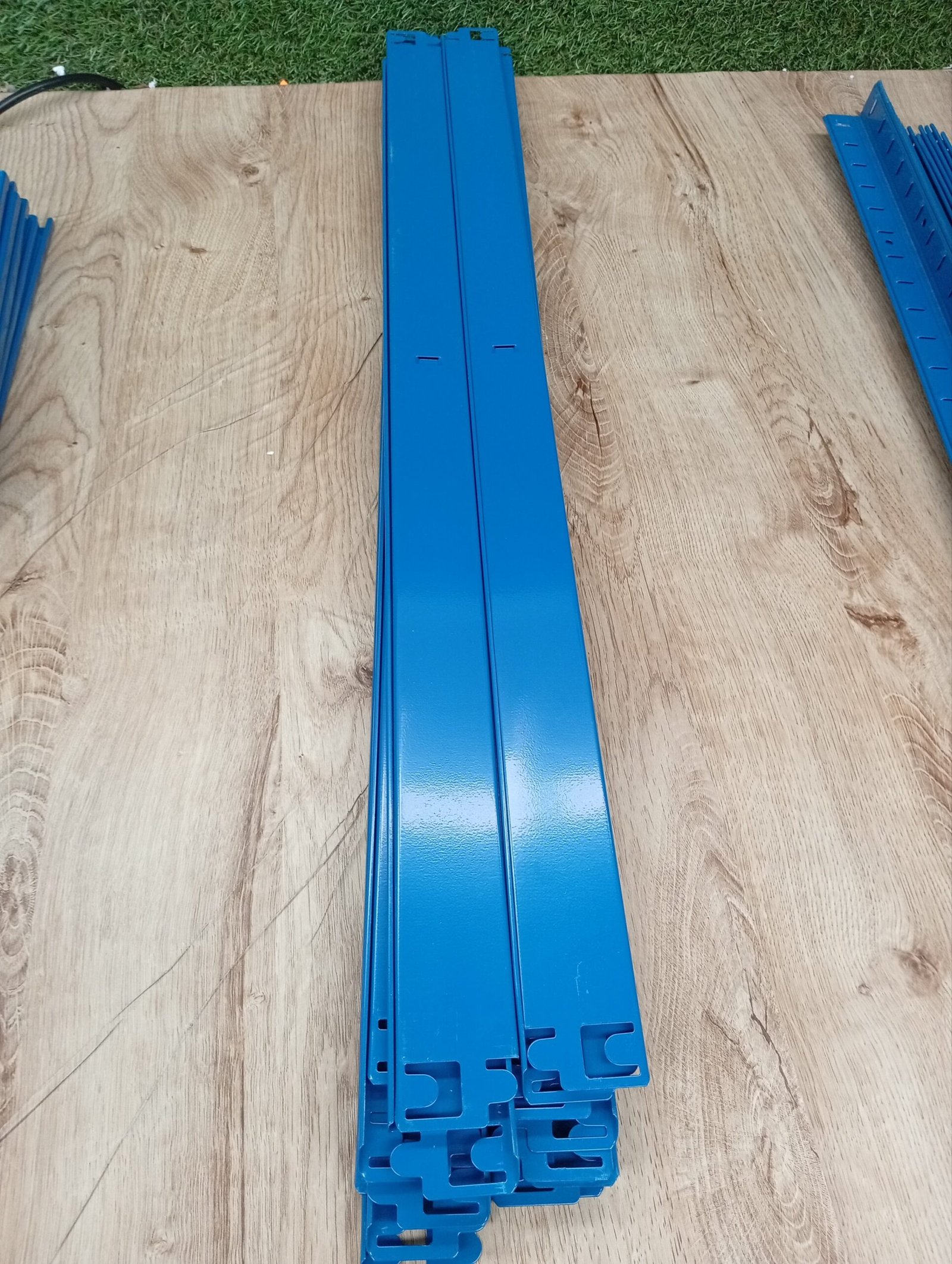 Arebos 2 Estanterías 180X90X30 Azules - Imagen 3