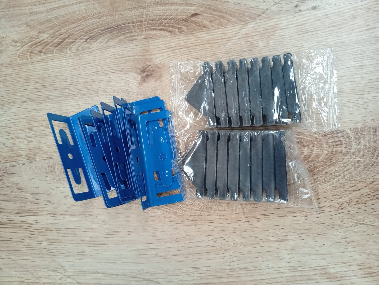 Arebos 2 Estanterías 180X90X30 Azules - Imagen 7