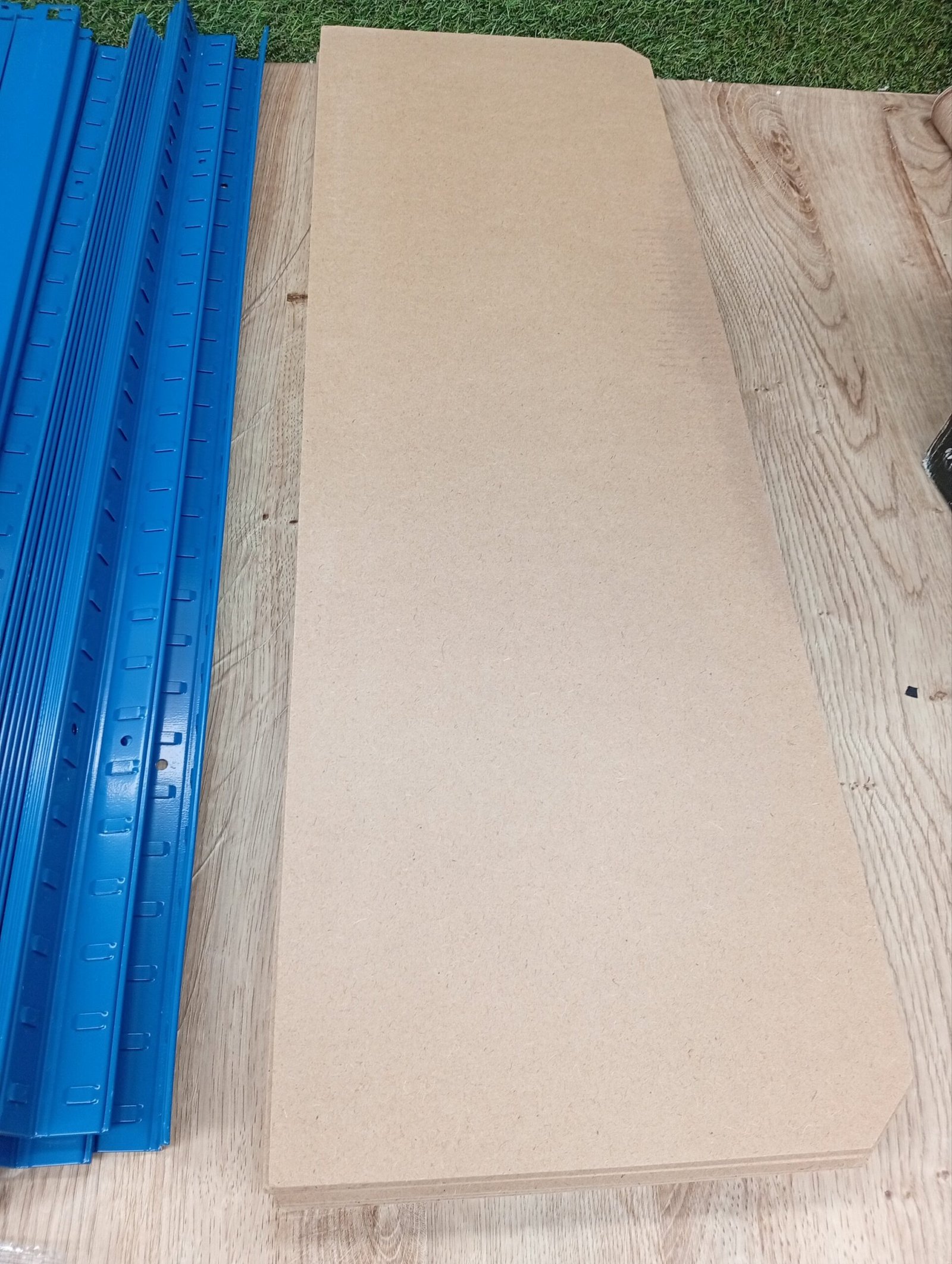 Arebos 2 Estanterías 180X90X30 Azules - Imagen 4