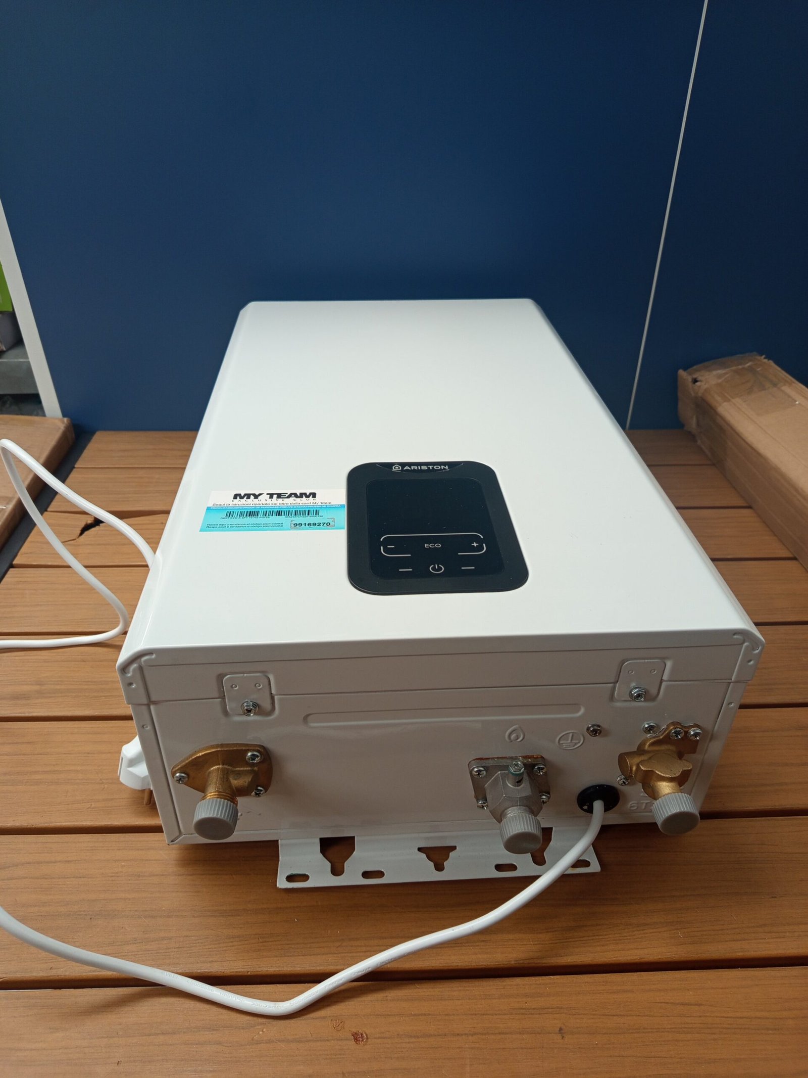 Ariston Next Evo X - Calentador de Agua 16L/min Bajo Consumo, Calentador Gas - Imagen 5