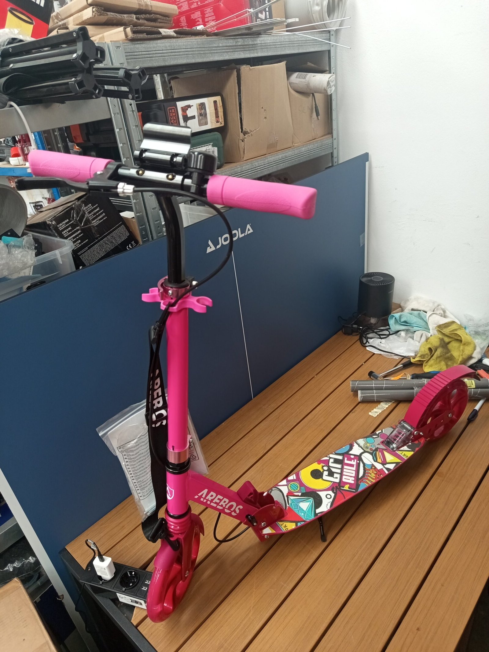 Arebos patinete City Scooter Pedal Scooter. - Imagen 5