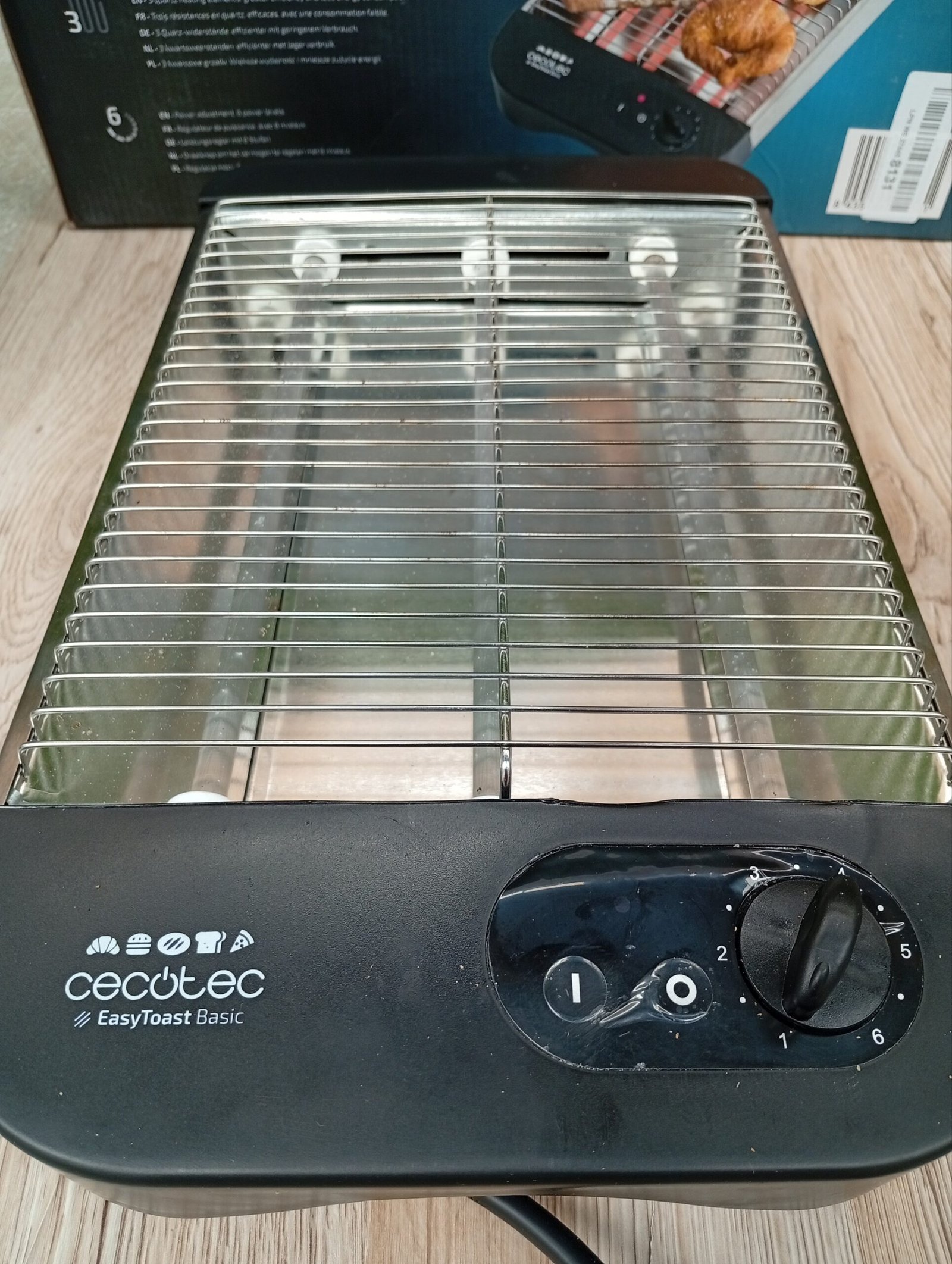 Tostador Plano Horizontal Turbo Easytoast Basic. 900 W de Potencia - Cecotec - Imagen 5