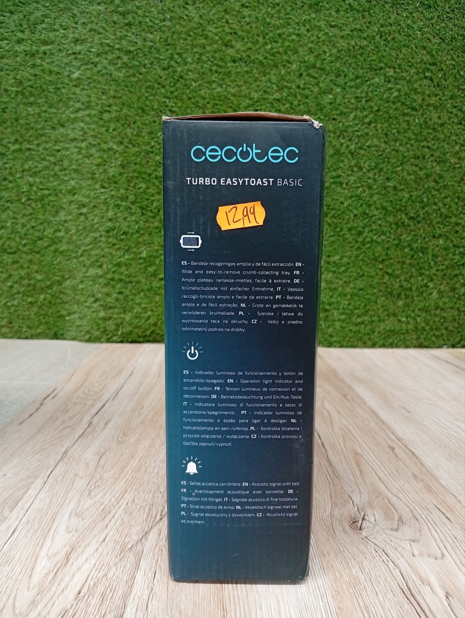 Tostador Plano Horizontal Turbo Easytoast Basic. 900 W de Potencia - Cecotec - Imagen 6