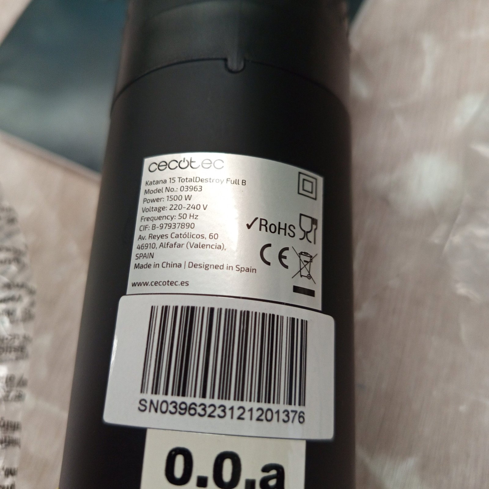 Batidora de Mano - Katana 15 - CECOTEC - Imagen 5