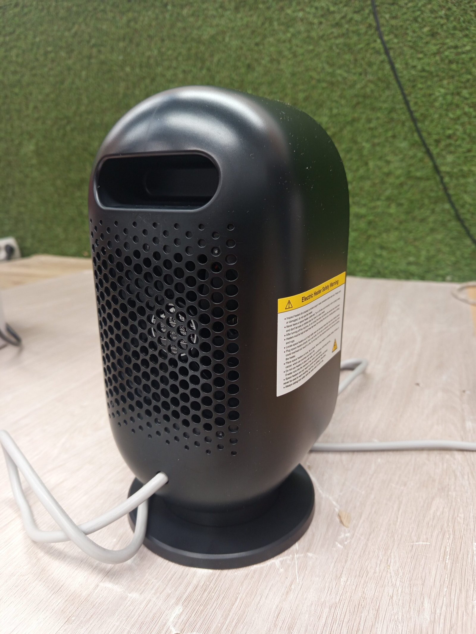 Calefactor Eléctrico Bajo Consumo 600W con termostato,3. - Imagen 5