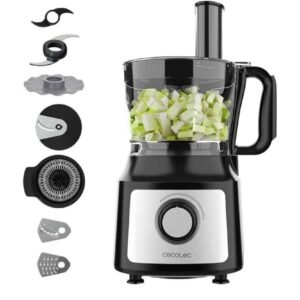 Procesador de alimentos con un motor de alto rendimiento de 1000W