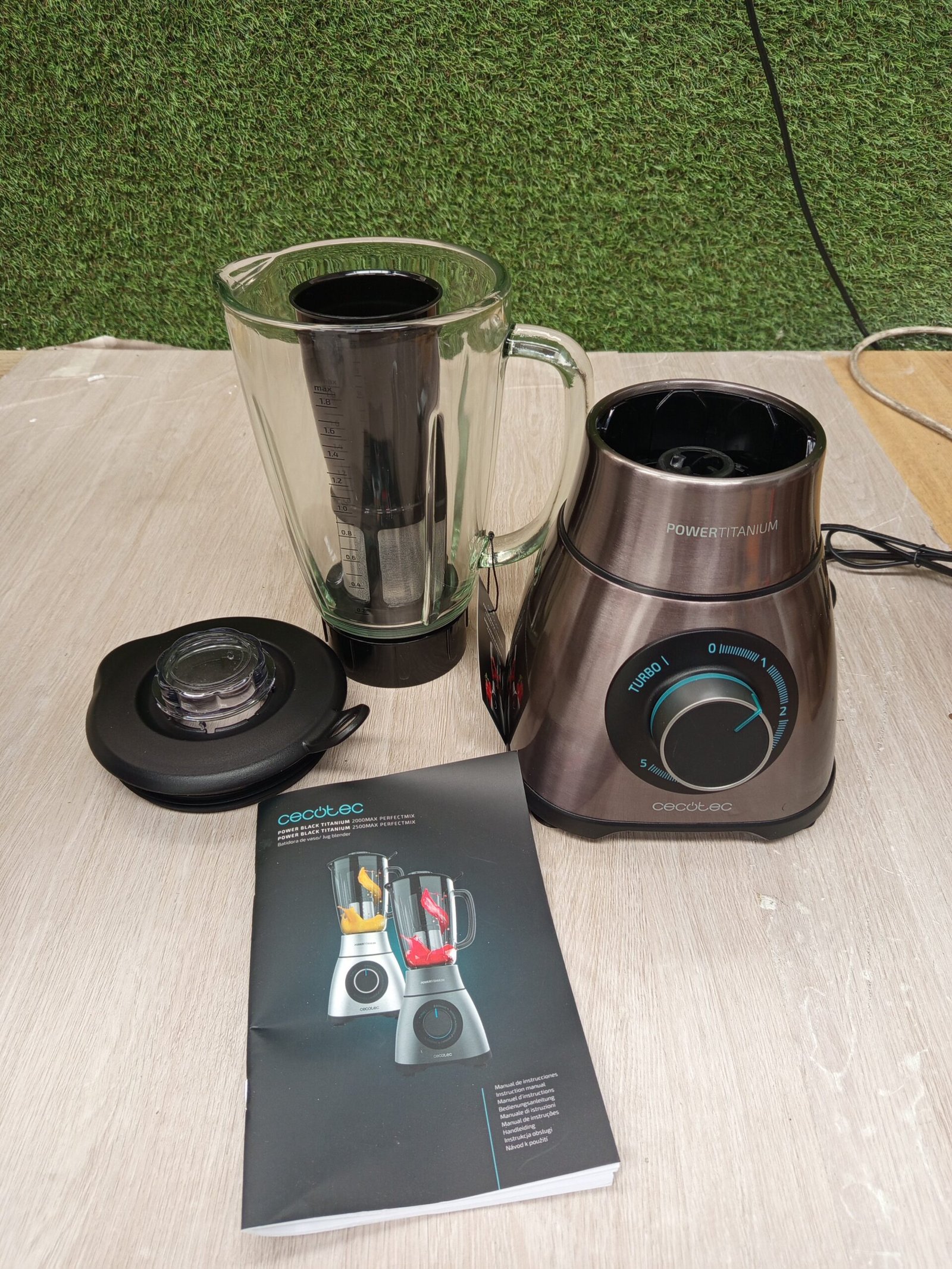 Cecotec Batidora de Vaso Power Black Titanium 2500MAX PerfectMix. - Imagen 6