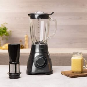 Cecotec Batidora de Vaso Power Black Titanium 2500MAX PerfectMix.