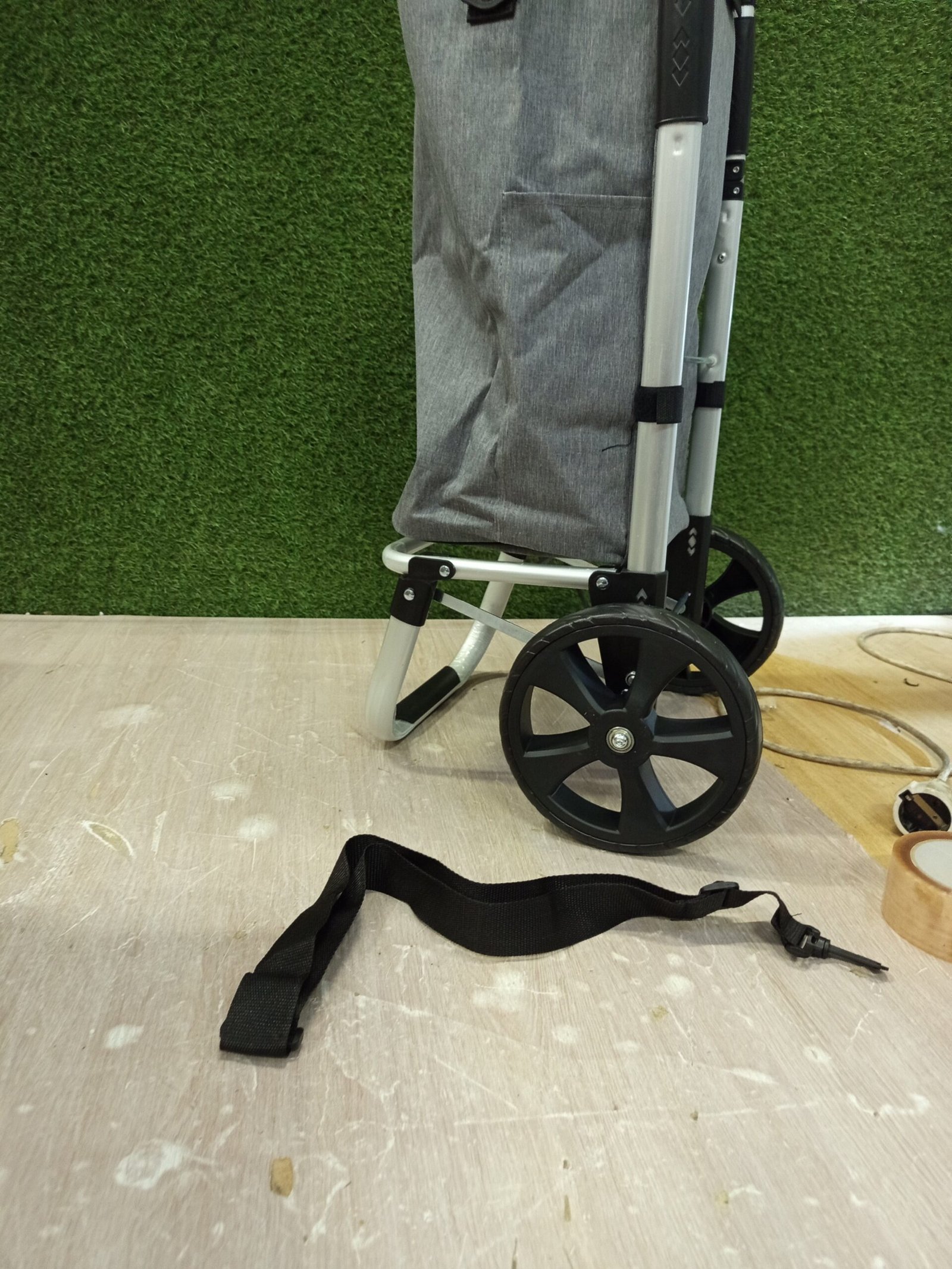 Aribos carrito de la compra 3en1 gris - Imagen 4