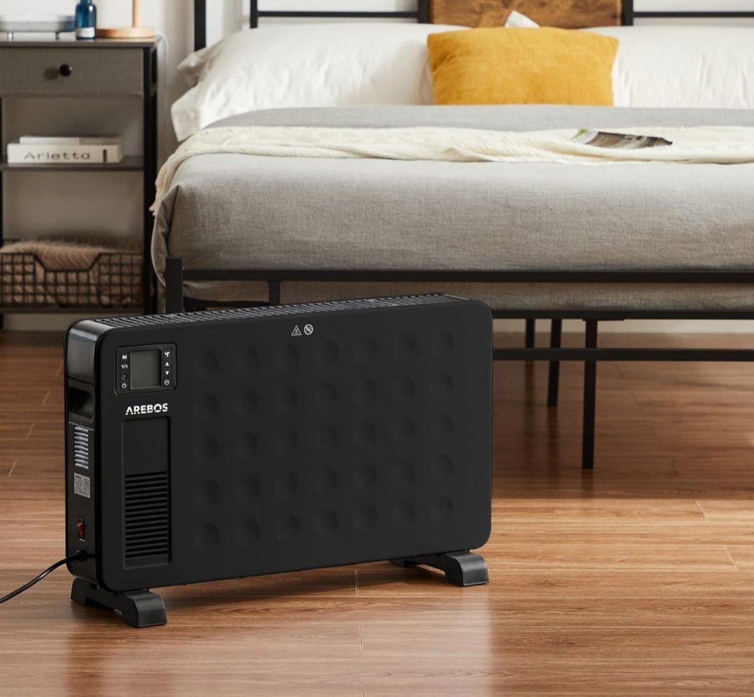 Arebos Calefactor Bajo Consumo 2300 W