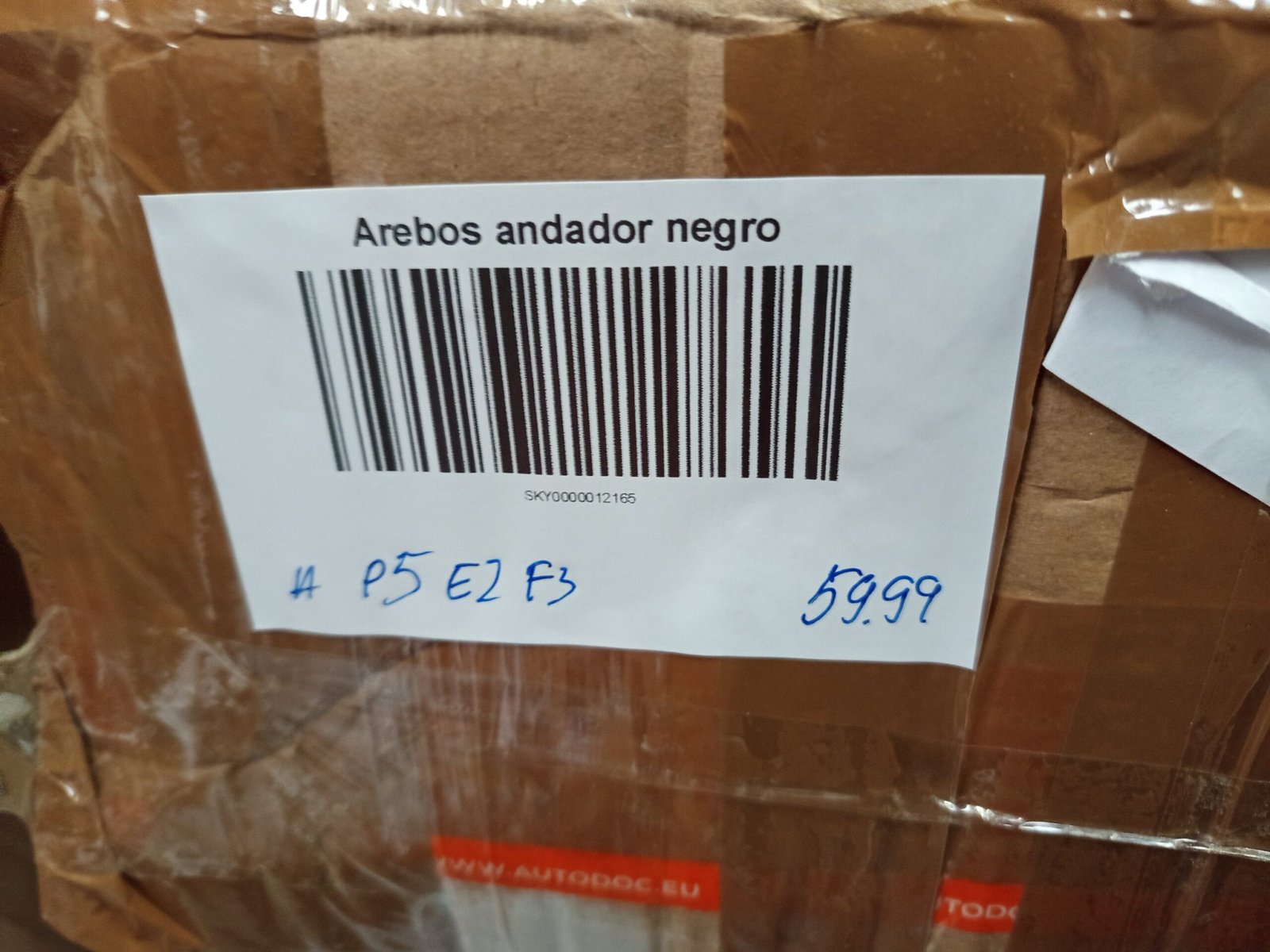 Rollator de aluminio negro Arebos - Imagen 6