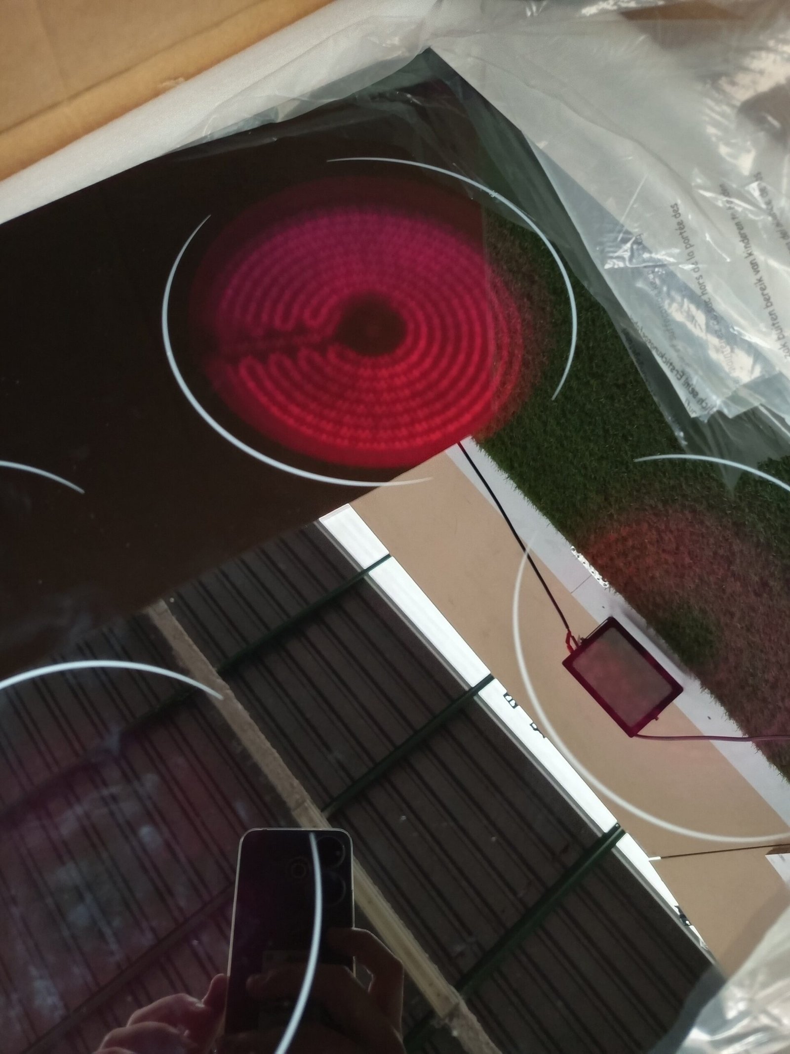 Arebos Placa de vitrocerámica eléctrica - Imagen 5