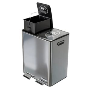 Amig - Cubo de Reciclaje Doble con Pedales