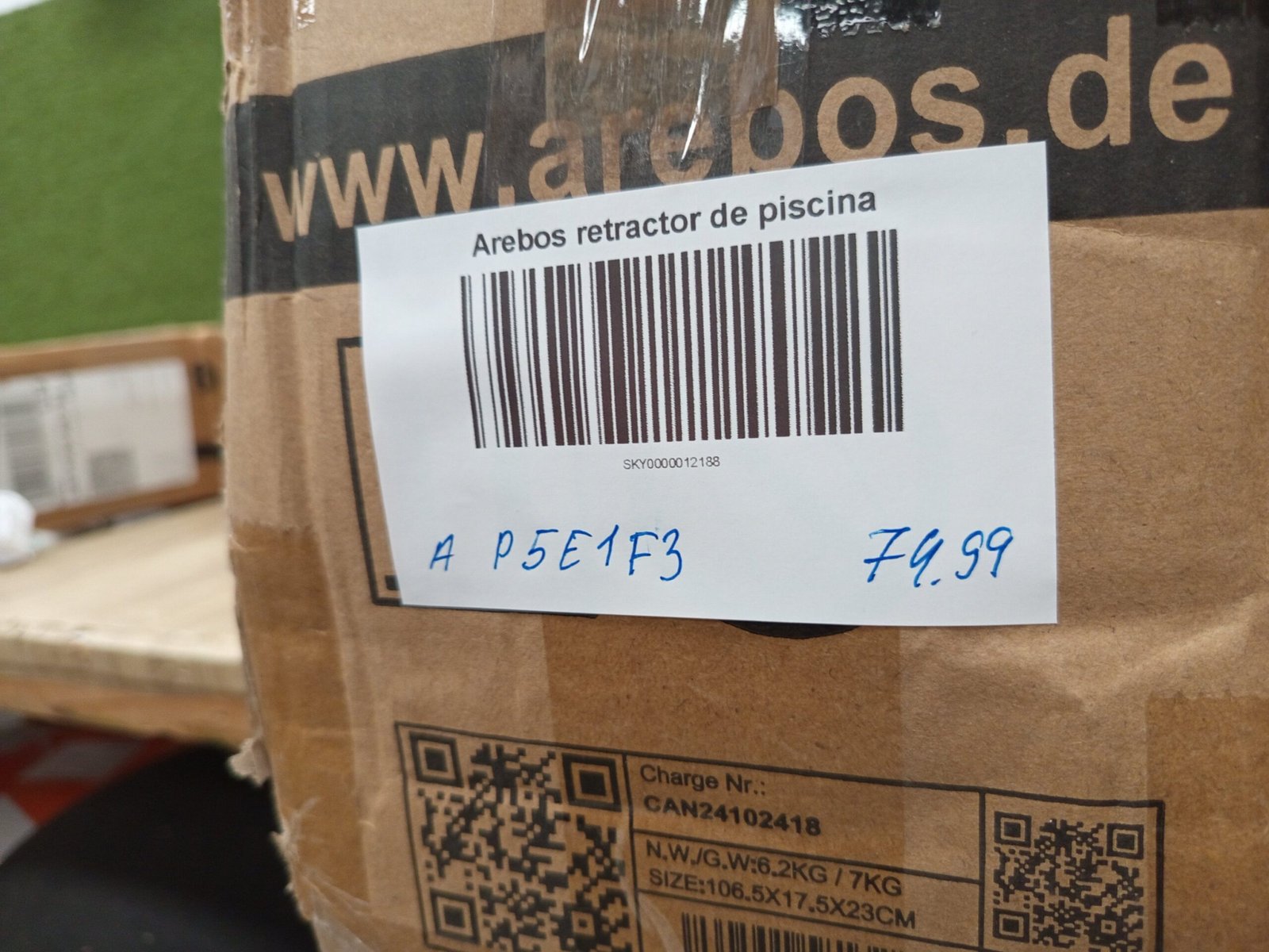 Retractor de piscina para lonas - Imagen 2