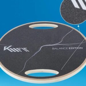KM-Fit tabla de equilibrio de madera redonda