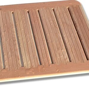 Castelmerlino Tarima para ducha en madera