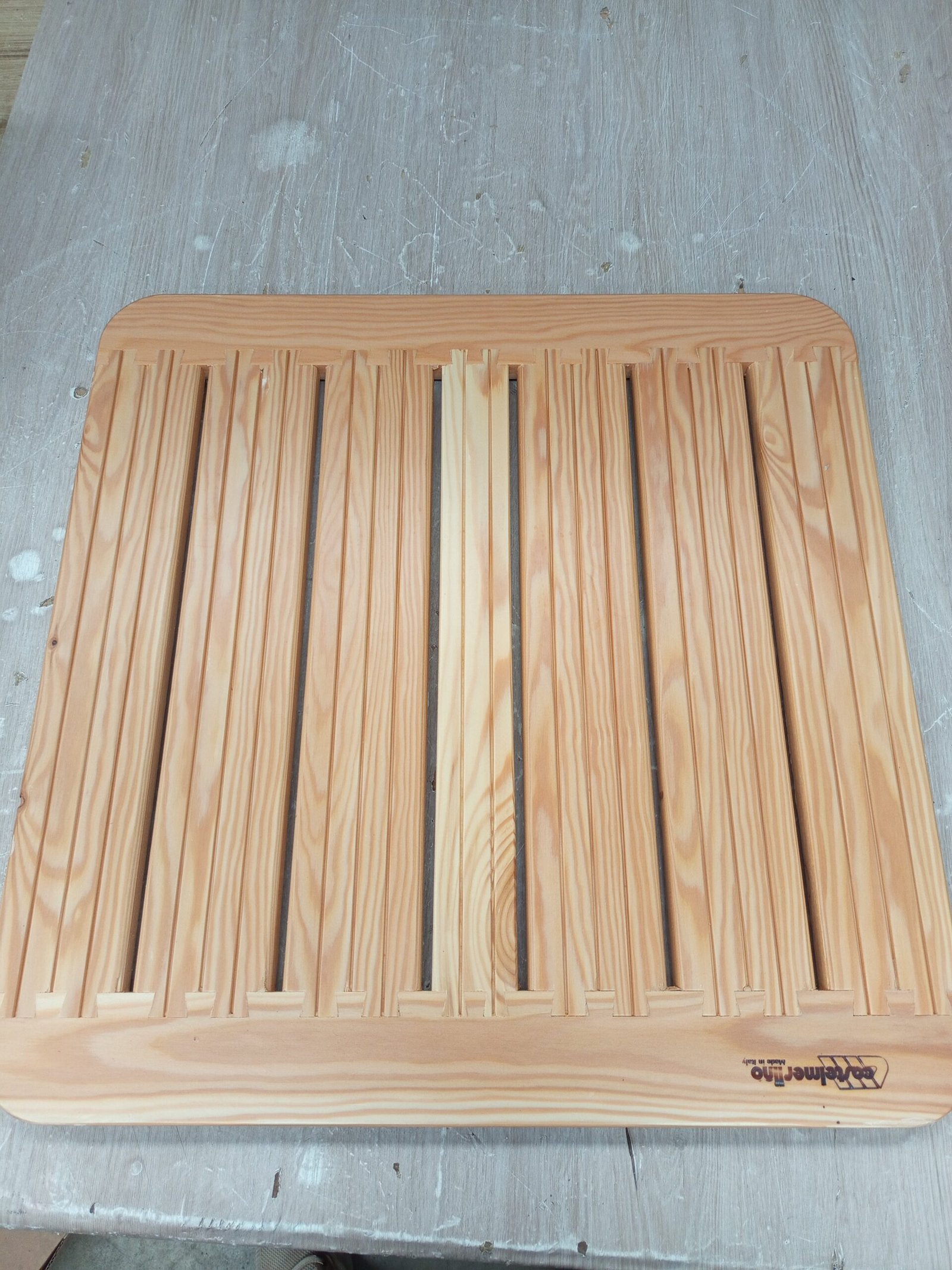 Castelmerlino Tarima para ducha en madera - Imagen 3