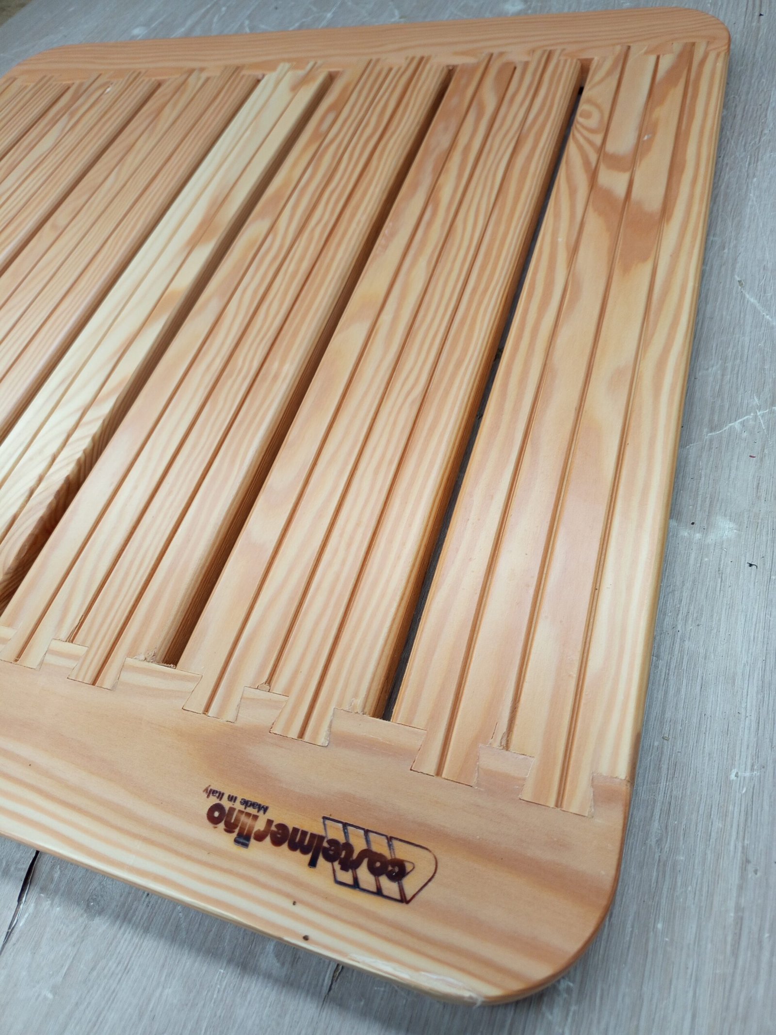 Castelmerlino Tarima para ducha en madera - Imagen 6